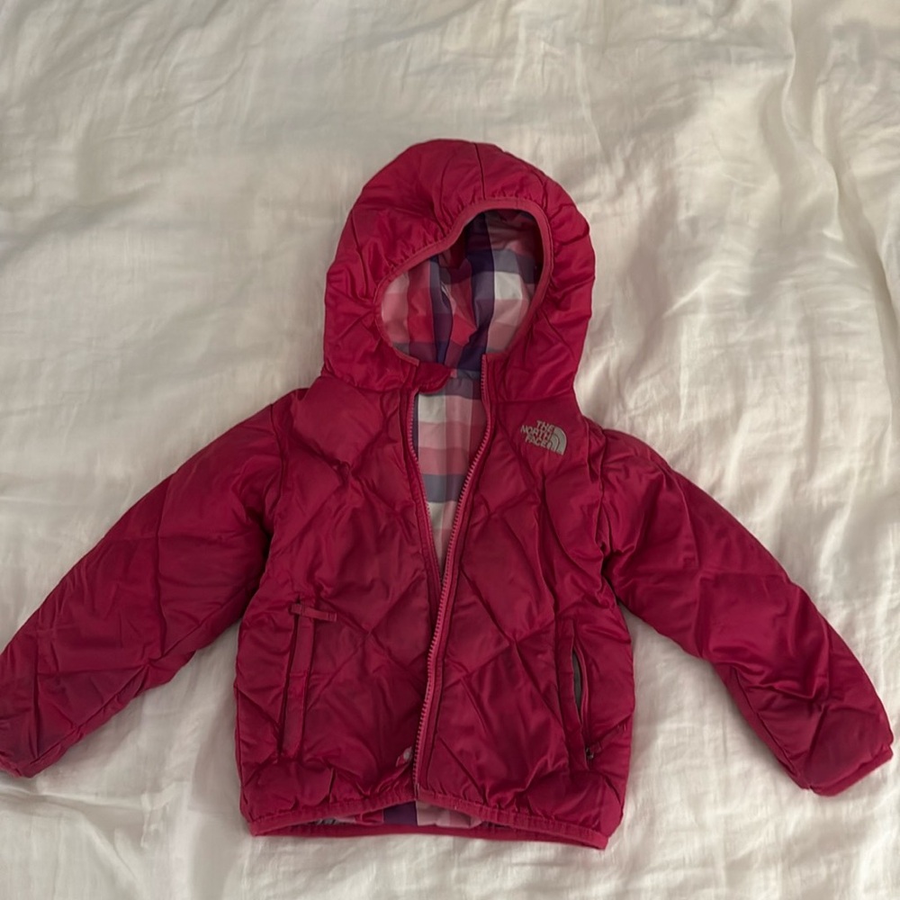 The North Face down jacket